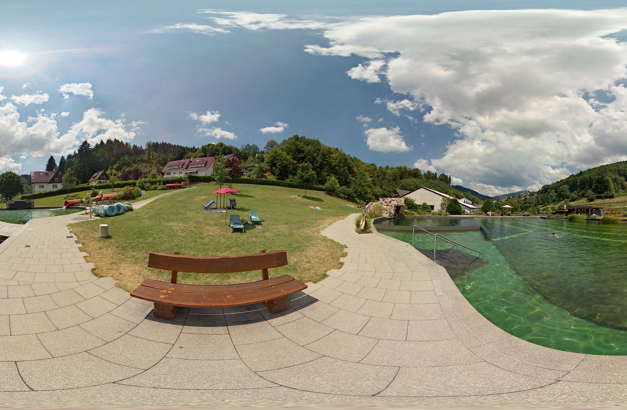 Professionelles Virtual-Reality Projekt für das Naturerlebnisbad in Ottenhöfen