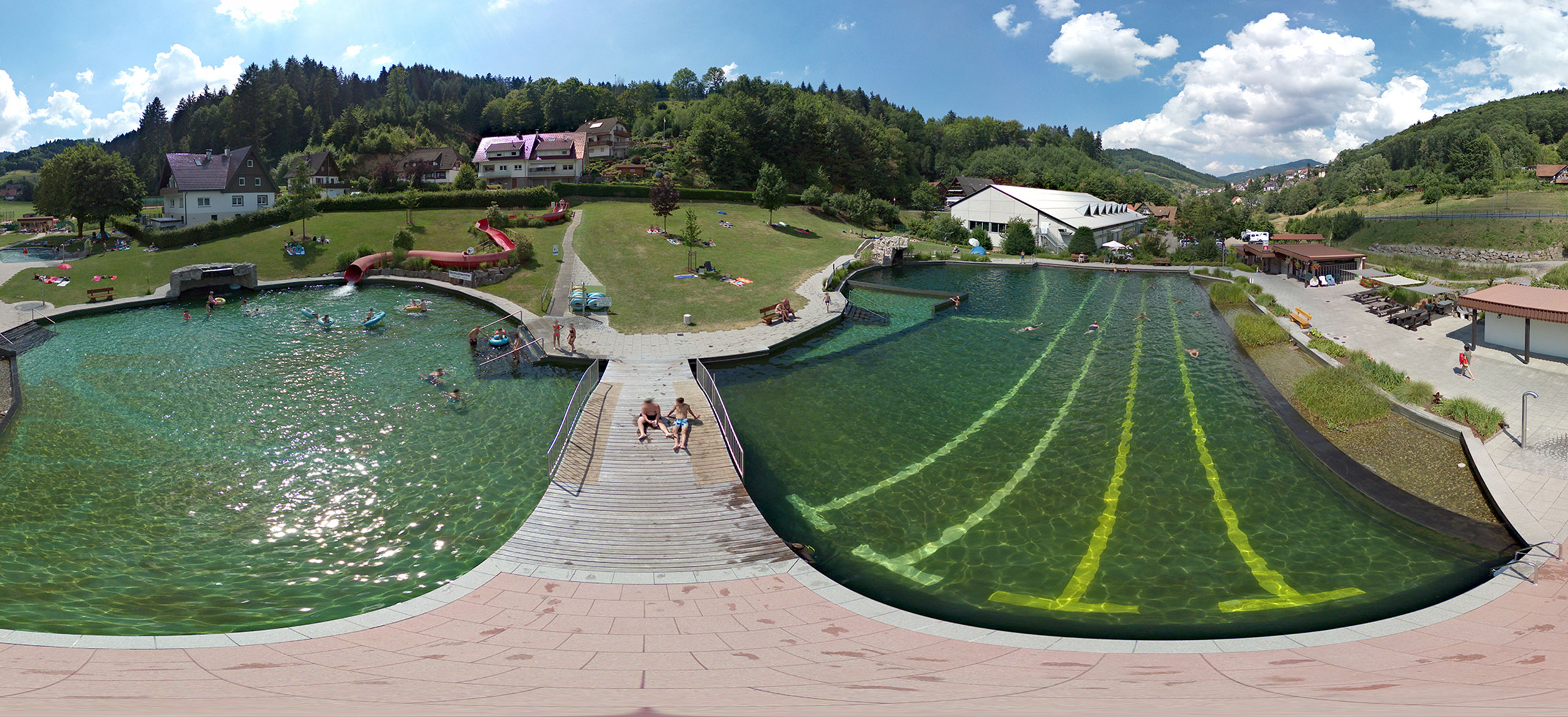 Professionelles Virtual-Reality Projekt für das Naturerlebnisbad in Ottenhöfen